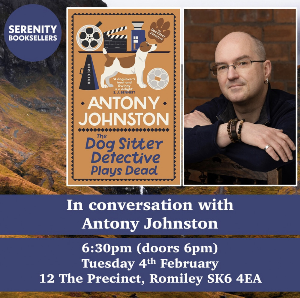 The Dog Sitter Detective Plays Dead - in conversation with Antony Johnston