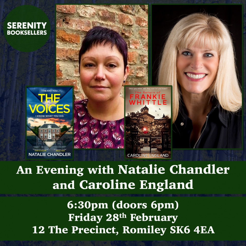 An Evening with Natalie Chandler and Caroline England An Evening with Natalie Chandler and Caroline England