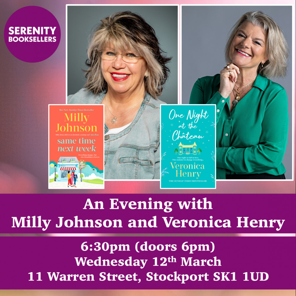 An Evening with Milly Johnson and Veronica Henry An Evening with Milly Johnson and Veronica Henry