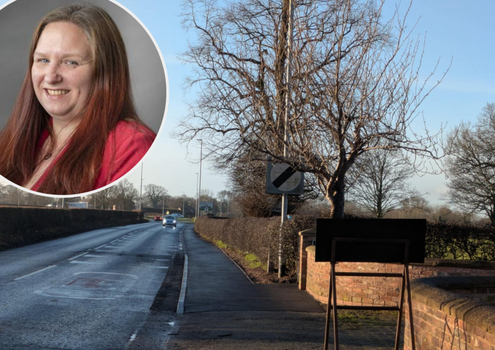 "It was a dangerous pavement but is now accessible for all to use" - Cllr Laura Crane. (Photo: Nub News/Cheshire East)