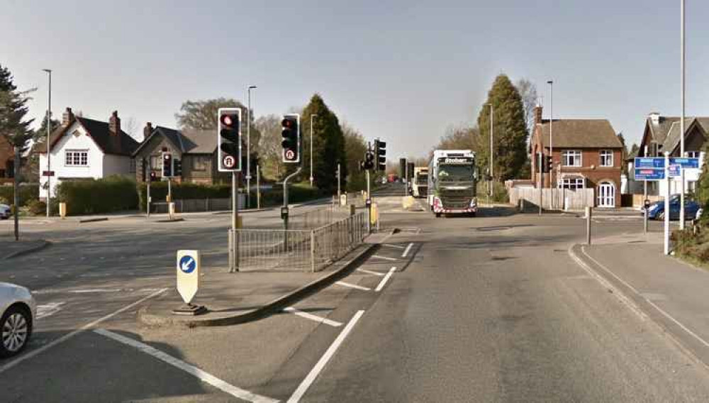 The A511 Growth Corridor in Coalville has been hit by delays. Photo: Instantstreetview.com