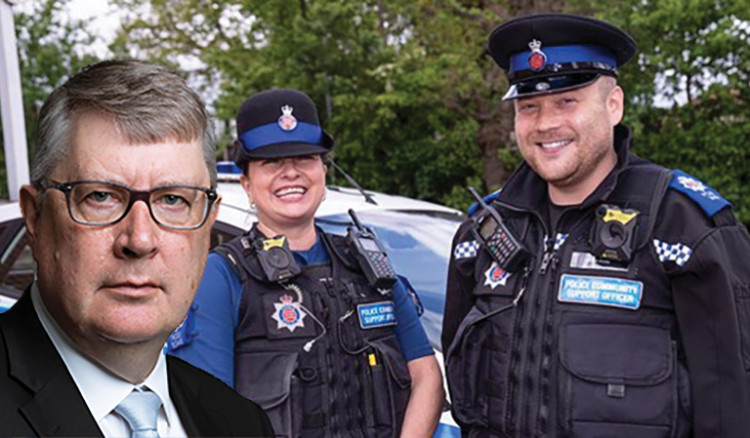 Roger Hirst may be able to change his plans about PCSOs