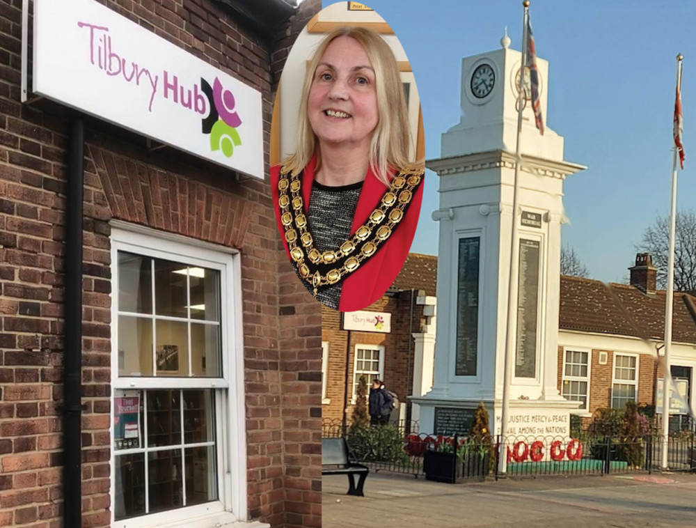 Mayor Cllr Kairen Raper will be part of the Tilbury Hub celebration.