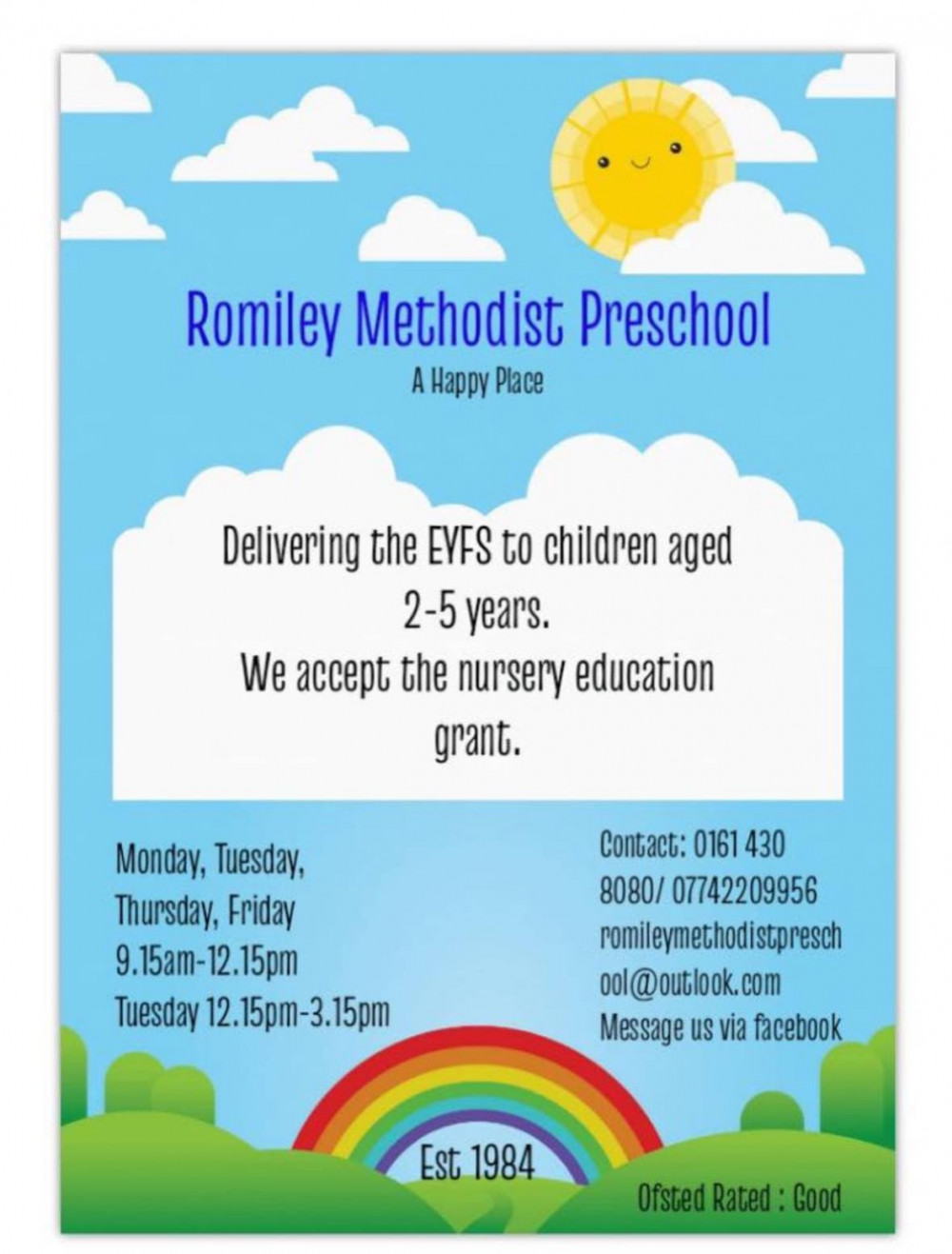 Romiley Methodist Preschool