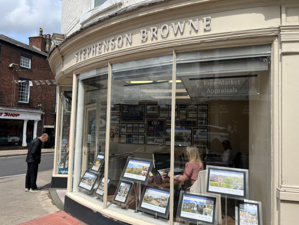 Stephenson Browne's Newcastle branch, on Merrial Street (Nub News).