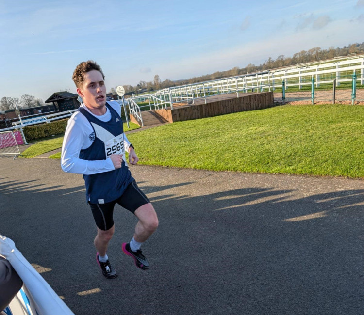 Jonathan Davies won the 2025 Warwick Half Marathon (image by Karim El-Tonsy)