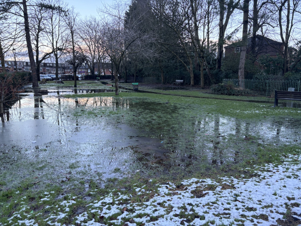 Some work is scheduled to start on Romany's Garden on Wednesday 5 February to investigate drainage before refurbishment of the garden begins (Wilmslow Nub News).