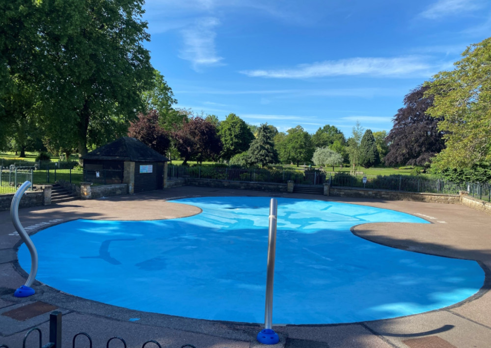 The works at the pool at St Nicholas Park will begin on Monday 10 February (image via Warwick District Council)