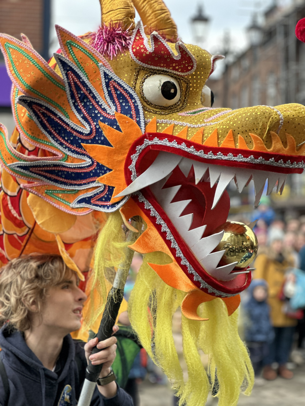 There was a dragon dance from Macclesfield Scouts (Credit: MTC)