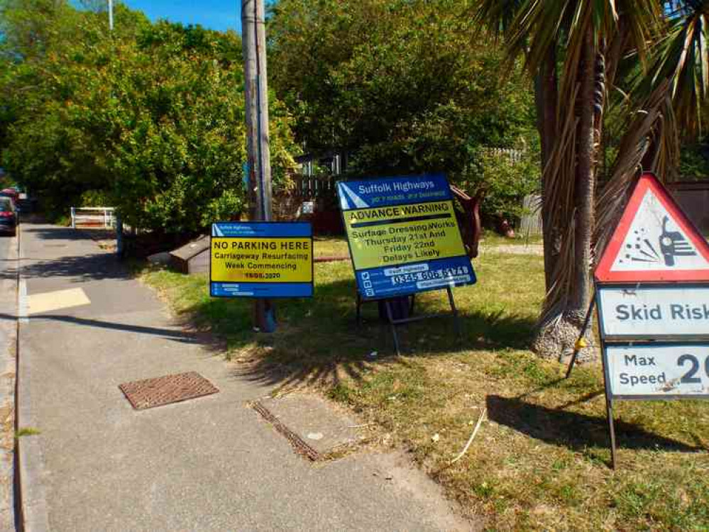 No parking on Bristol Hill