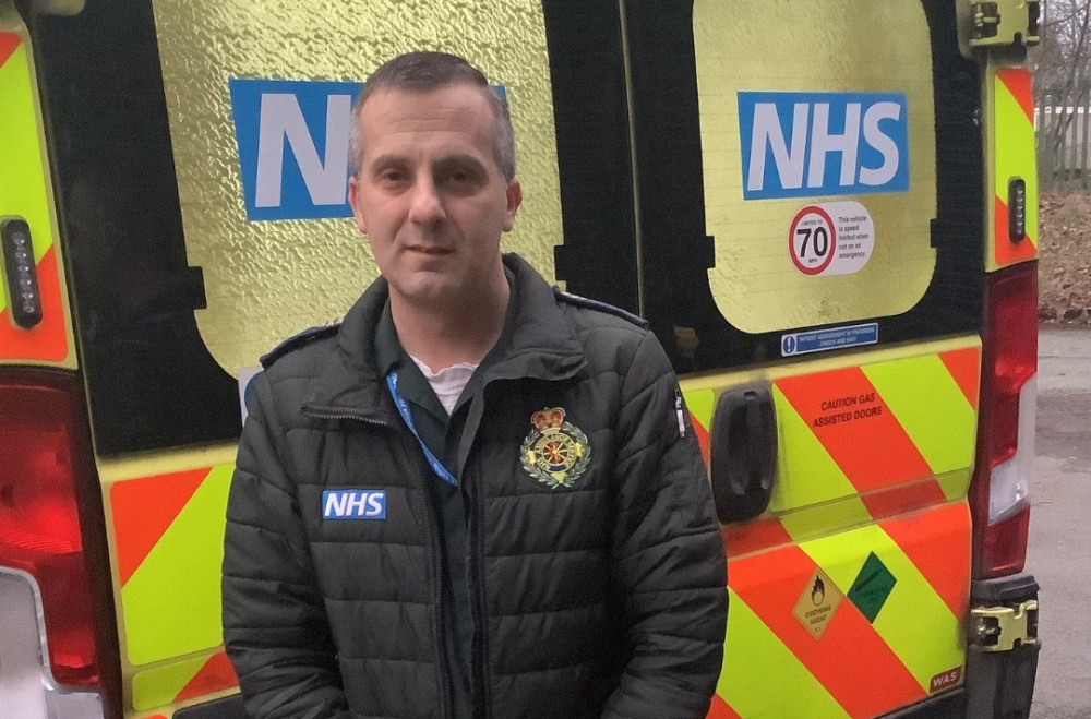 A Congleton man who assaulted paramedic Daniel Seymour has avoided jail (Credit: NWAS)