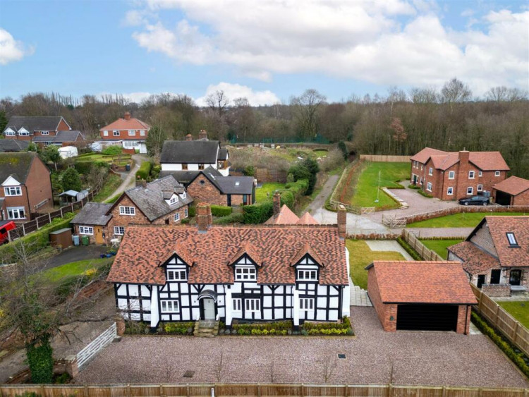 Nestled in the heart of Sandbach town centre, this exquisite, fully refurbished Grade II listed 17th-Century detached house. (Photos: Stephenson Browne) 