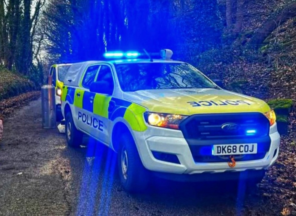 Police have been carrying out patrols in Macclesfield Forest (Credit: Cheshire Police)