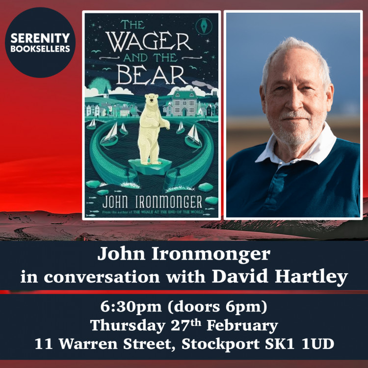 The Wager and the Bear - John Ironmonger in conversation with David Hartley