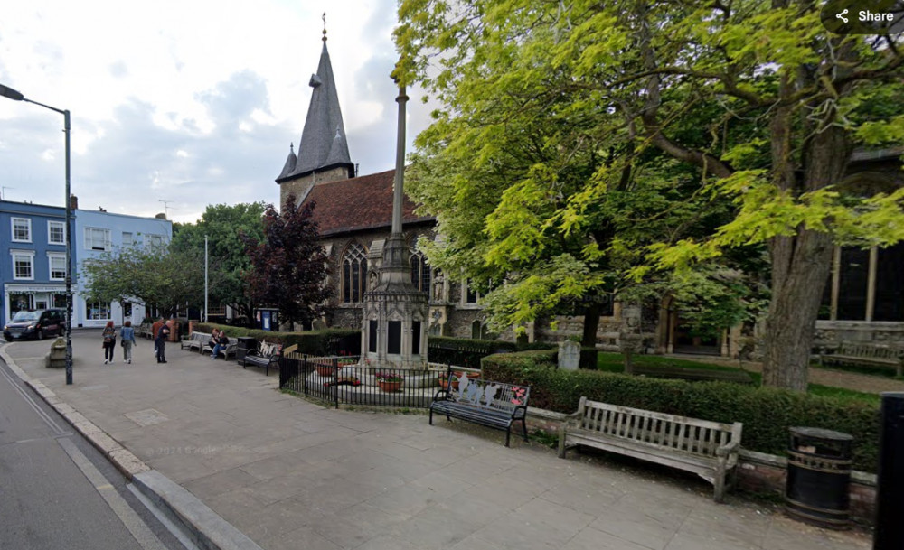 All Saints Church, Maldon High Street.