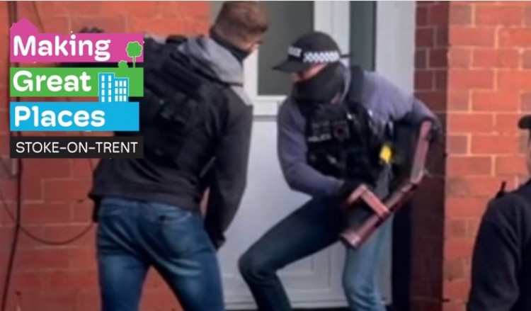 Staffordshire Police has now arrested its 200th suspect in its Making Great Places initiative (Staffordshire Police).