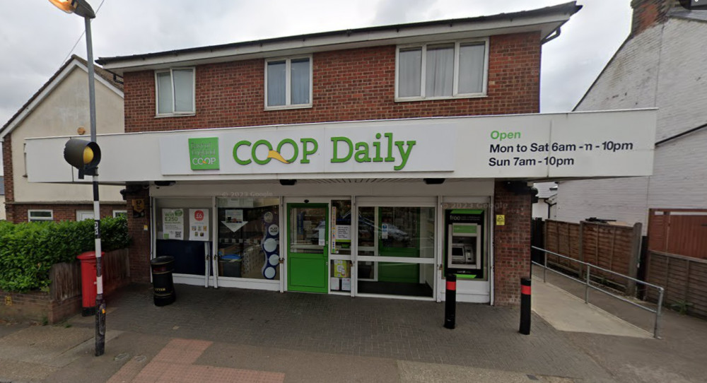 The Harwich Road, Colchester Co-op was one of the stores where the man admitted to stealing from. 