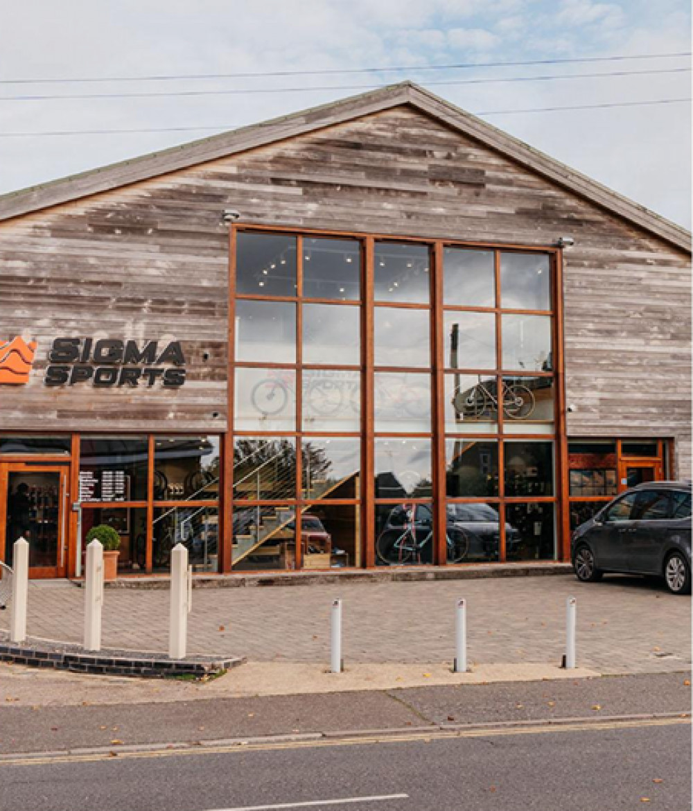 Sigma Sports’ Oakham store. 