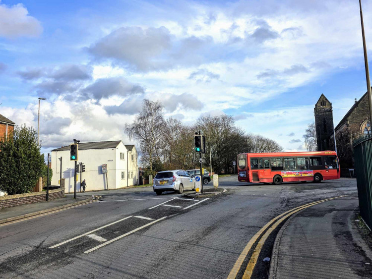 From Monday 10 February, works will be taking place at the junction of Hightown, West Street and Broad Street, lasting until at least Saturday 12 April (Ryan Parker).