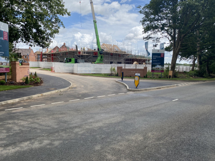 The community centre will be built with part of the Kenilworth Gate housing estate (image by Nub News)
