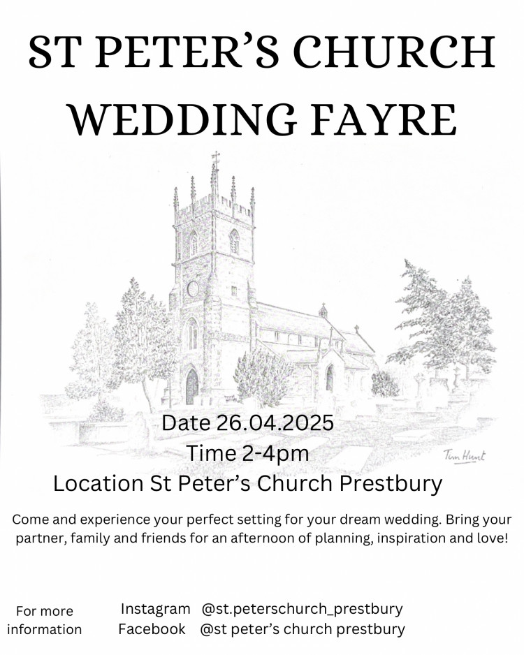 St Peter’s Church Prestbury Wedding Fayre