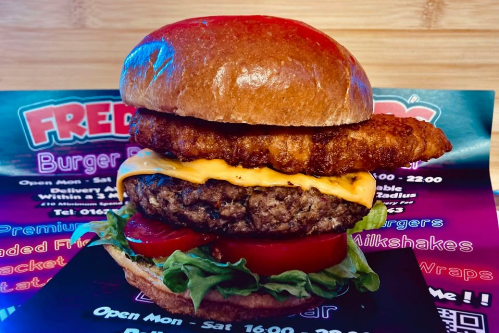 A new burger bar is opening in Macclesfield (Credit: Fred's Cafe)