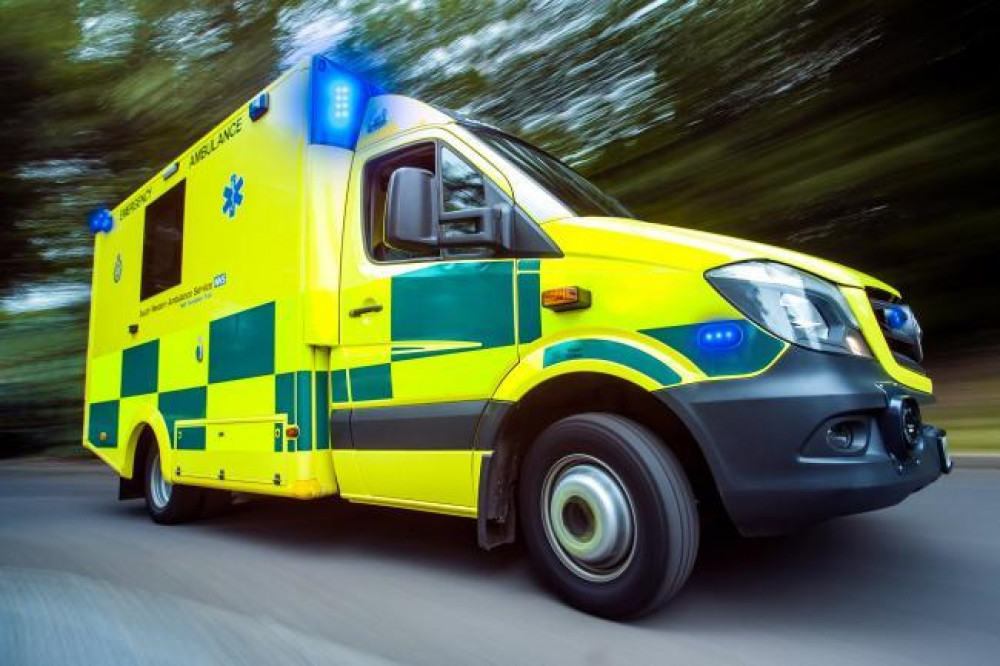 A man died after a medical episode while driving in Wells.