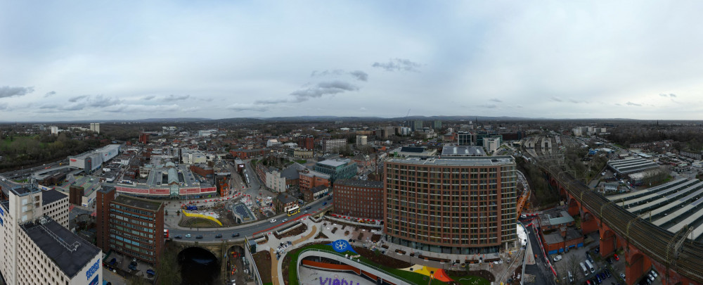 Stockport will evolve with 8,000 homes by 2040, guided by a design plan prioritizing heritage, greenery, and vibrant community spaces (Image - Stockport Council)