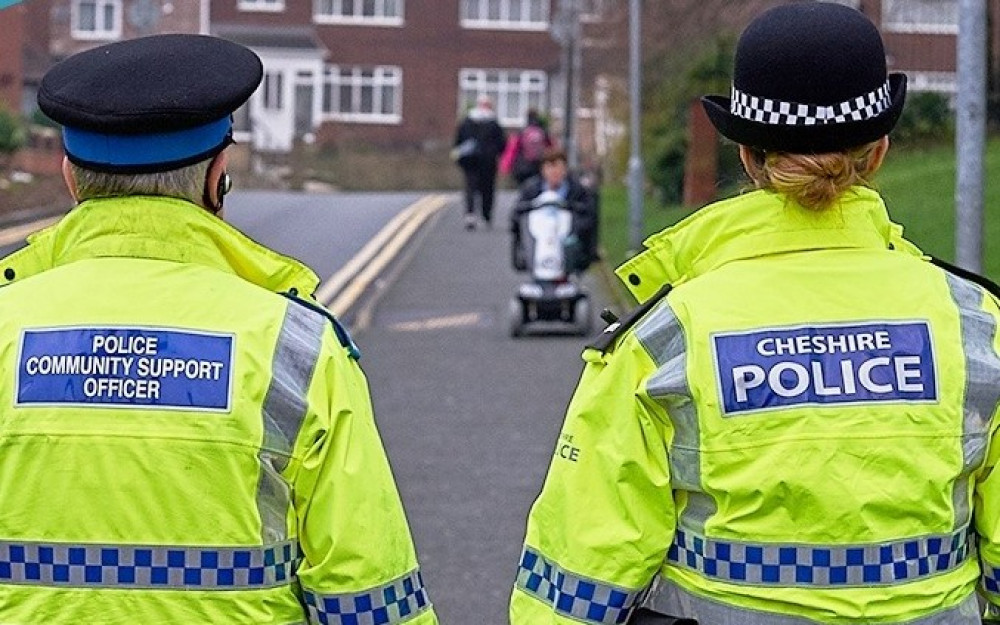 Police have stepped up patrols following a spate of burglaries (Credit: Cheshire Police)