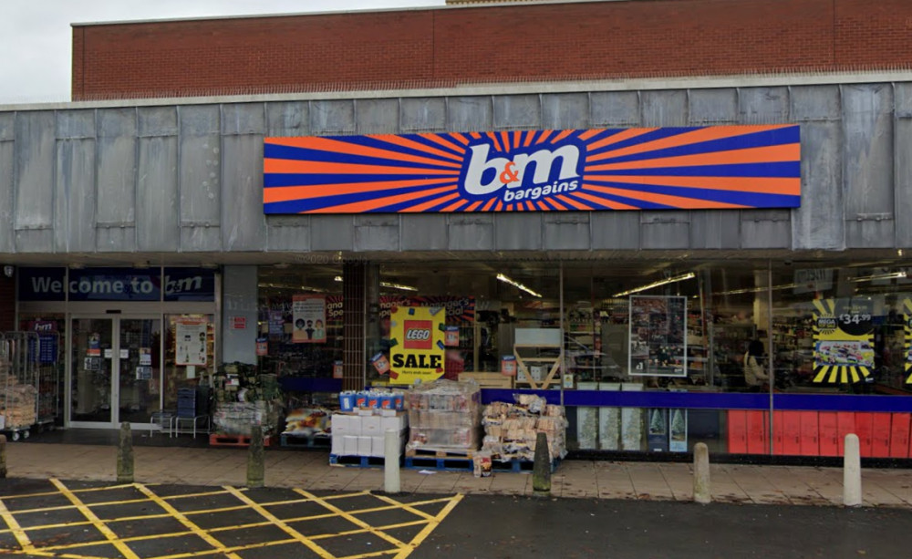 B&M on Exchange Street (Credit: Google Maps)