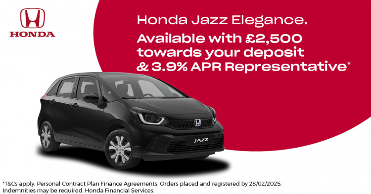 ‘The Grand Sale’ is now live - it's a new national retail campaign from Honda, designed to make purchasing a new Jazz even more enticing for customers.  (Image - Swansway Motor Group)