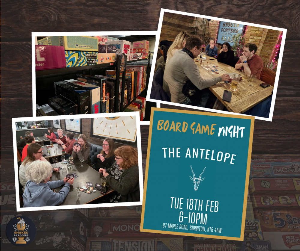 Board Game Night @ The Antelope