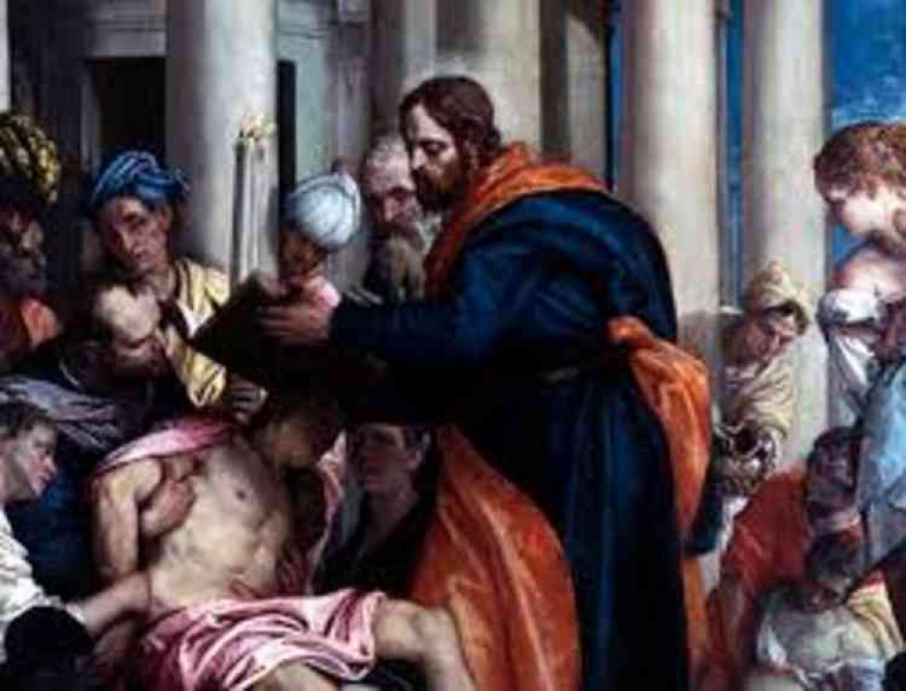 Barnabas curing the Sick by Paulo Veronese