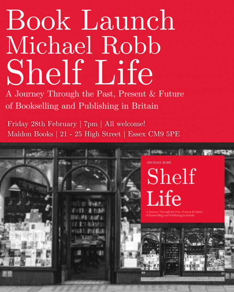 Book Launch: 'Shelf Life' by Michael Robb