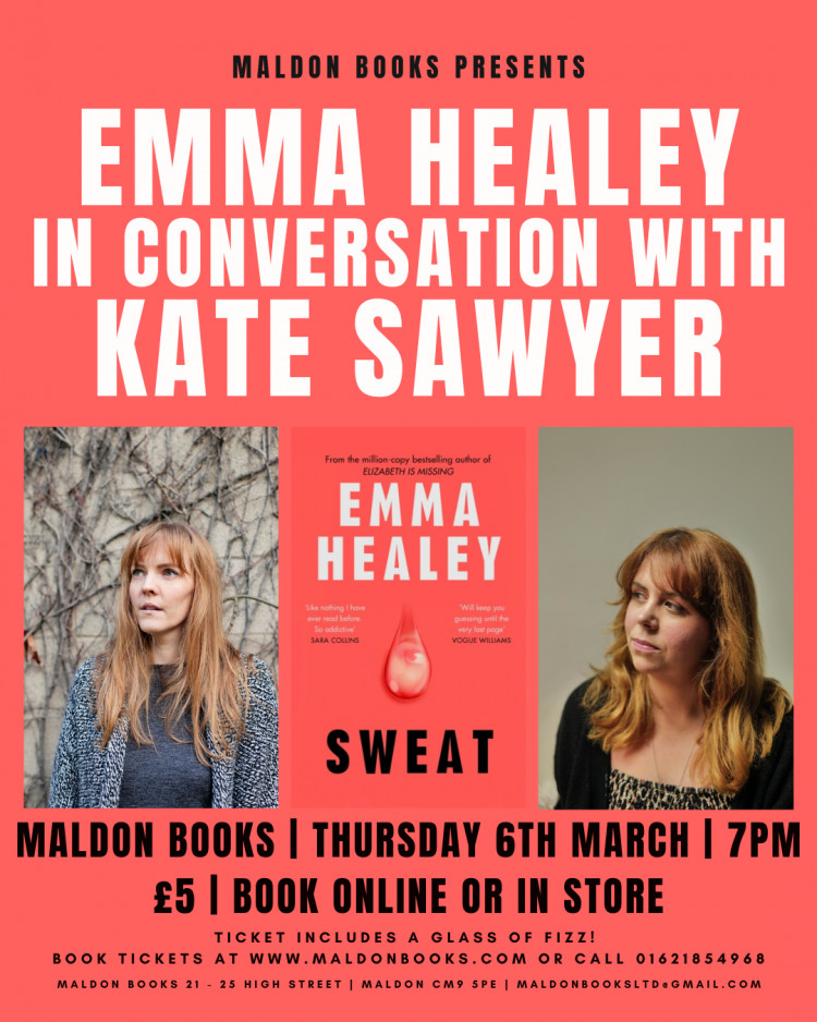 Emma Healey in conversation with Kate Sawyer