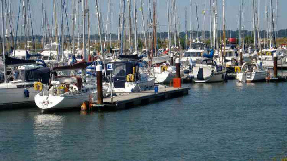 Shotley Marina where polar explorer keeps yacht