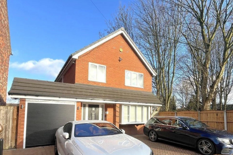 This spacious detached family home in Porthill is on the market for £310,000. (Stephenson Browne)