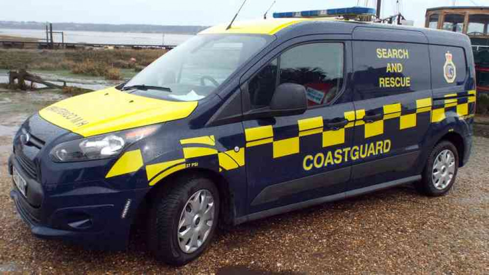 Coastguard came to the rescue of the three stricken lads