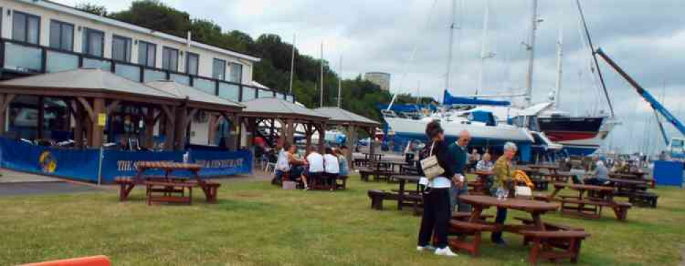 Lots of outside space at the Shipwreck