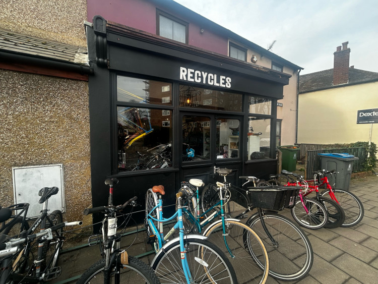 Recycles is located in 151 Brighton Rd, Surbiton KT6 5NW (Credit: Tilly O'Brien)
