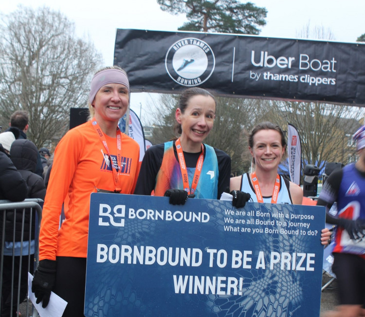 Hampton Court Half Marathon 2025 female winners (Image supplied)