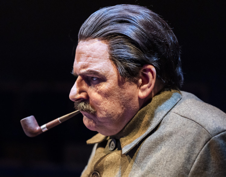 Peter Forbes as Joseph Stalin in Churchill in Moscow (credit: Tristram Kenton).