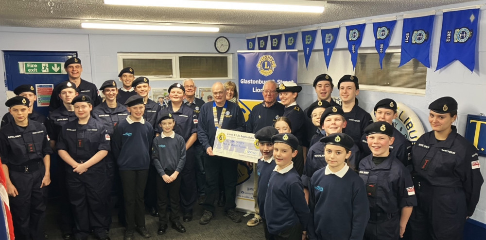 Glastonbury and Street Sea Cadets secure funding for classroom renovations, enhancing learning spaces for Junior Cadets with support from Lions Club.