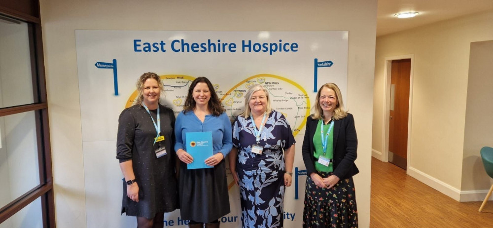 Sarah Russell, who recently accepted an invitation to be a voluntary vice president of East Cheshire Hospice, has written to the minister for social care (Credit: Sarah Russell)