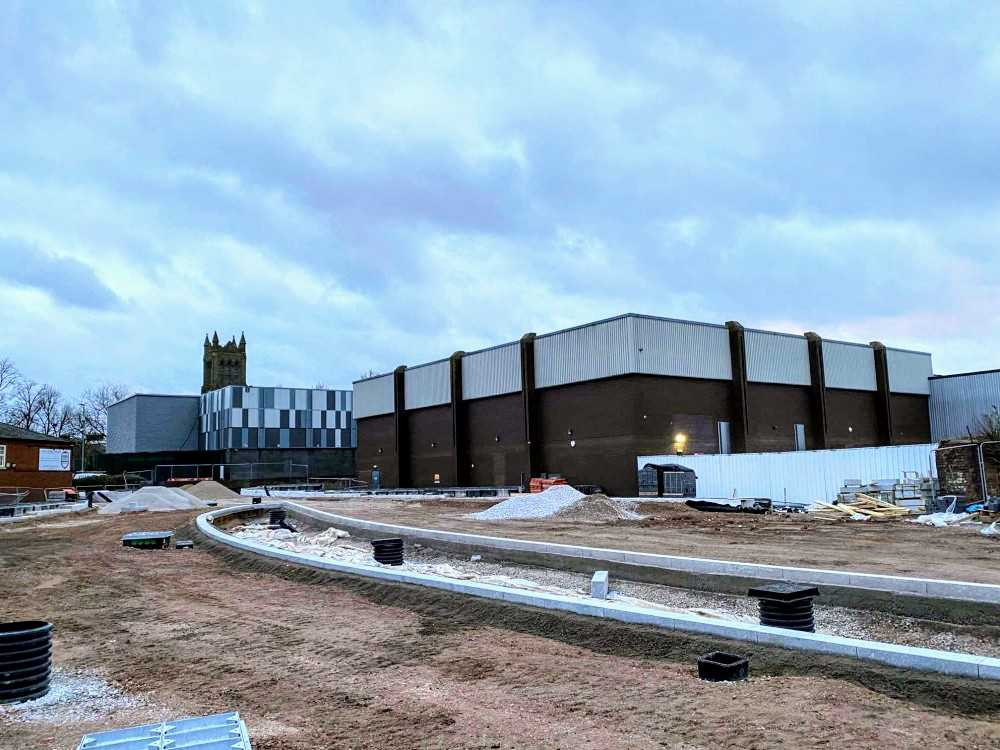 Crewe's new Southern Gateway Link, connecting High Street and Forge Street, will be completed this spring (CEC).