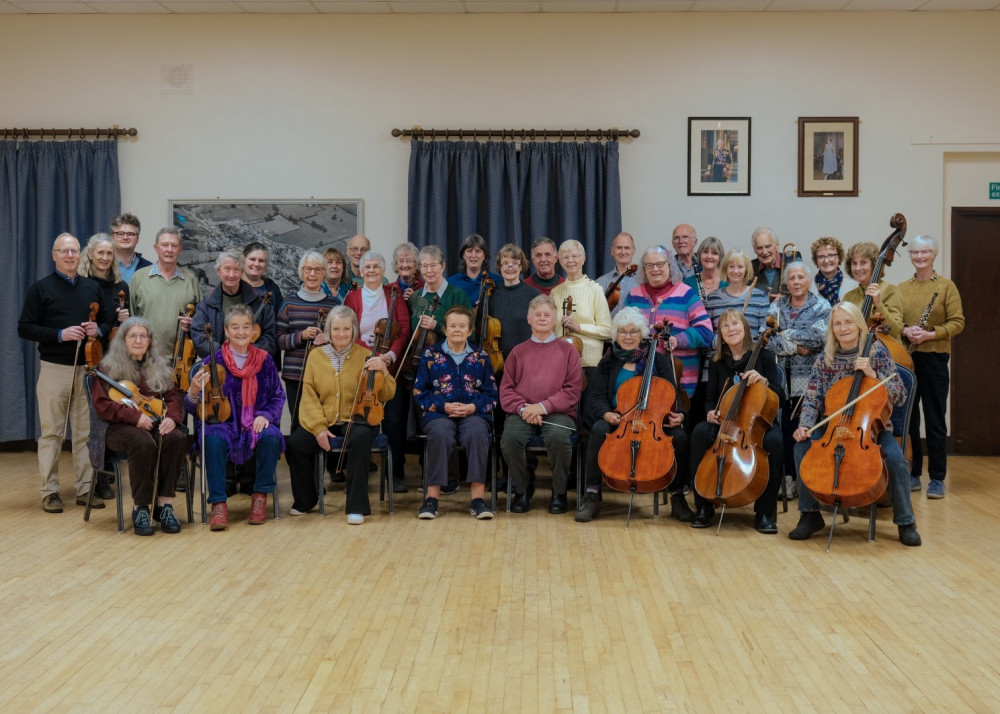 An image of the orchestra in October 2024, during rehearsals for the 50th season (Supplied) 