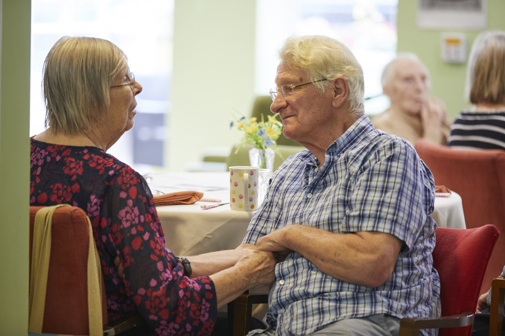 Jeremy visits his wife Isobel daily at Royal Star & Garter in Surbiton (Credit: Royal Star & Garter)