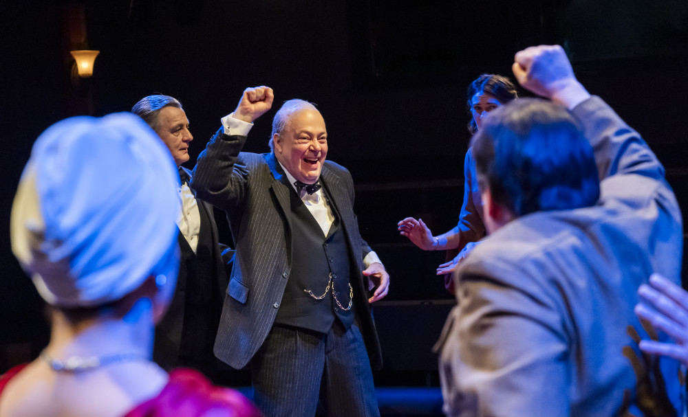 Roger Allam as Winston Churchill (credit: Tristram Kenton).