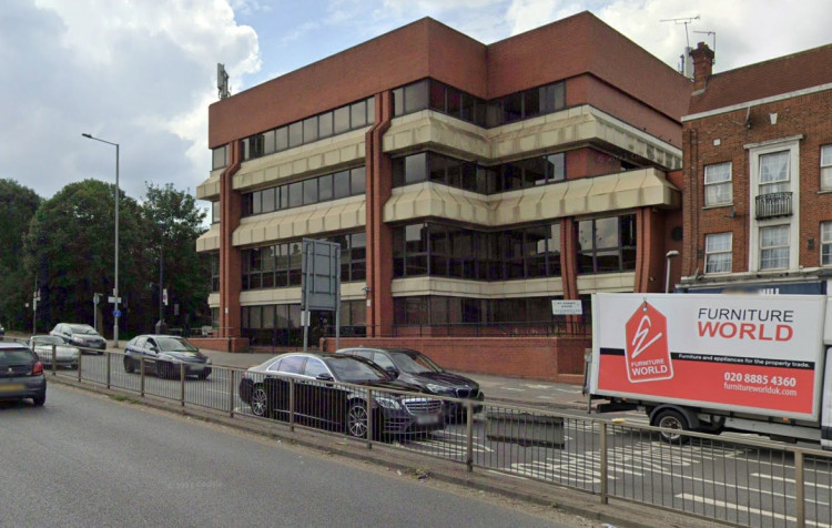 The existing KT Summit building will be entirely redeveloped (credit: Ealing Council).