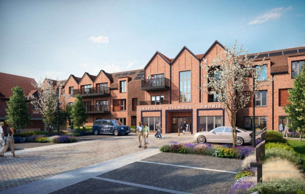 Inspired Villages proposed retirement village in Knowle. Picture: 3DReid/Inspired Villages/Solihull Council